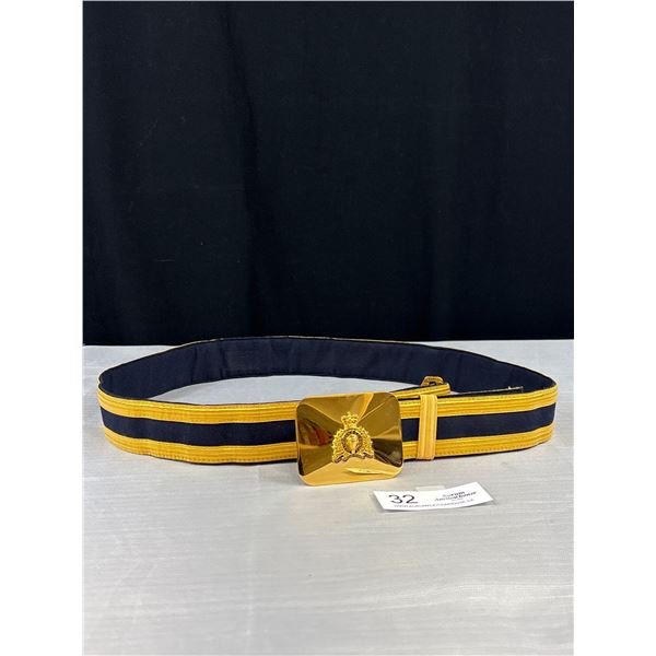 Vintage RCMP Dress Belt