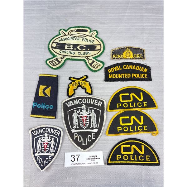 Nice Lot of Vintage RCMP/Police Badges