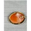 Image 3 : Very nice 14k Gold Cameo Brooch/Pendant Total weigh 3.39g