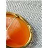 Image 4 : Very nice 14k Gold Cameo Brooch/Pendant Total weigh 3.39g