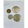 Image 2 : Lot of 8 Old Coins (One is a Button)