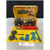Image 1 : Vintage 1960s Japan Tin Construction Jeep in Original Box