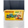 Image 5 : Vintage 1960s Japan Tin Construction Jeep in Original Box