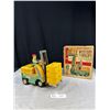 Image 1 : Vintage Made in Japan Mystery Fork Lift w/ Original Box Great Graphics and Condition