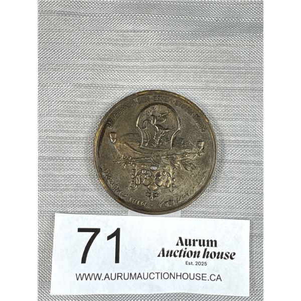 1836 Coronation Medal of German Empress Maria Anna Augusta Ferdinandi