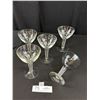 Image 4 : Nice Lot of Vintage Crystal Glasses