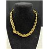 Image 2 : Very Good Quality, Heavy Gold Plated Link Necklace