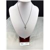 Image 1 : Vintage .924 Silver Chain w/Cross - Both Marked