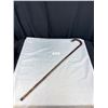 Image 1 : Wooden Cane w/ Sterling Silver End NO SHIPPING
