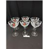 Image 1 : Lot of 6 RCR Cristalleria Italiana Glasses