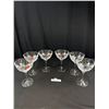 Image 4 : Lot of 6 RCR Cristalleria Italiana Glasses