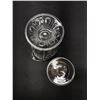 Image 5 : EAPG 1903 Jewelled Moon and Stars Water Pitcher and Strawberry and Raspberry Goblet