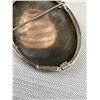 Image 4 : Sterling and Mother of Pearl Cameo Brooch/Pendant