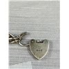 Image 2 : Antique Sterling London Heat Lock Bracelet (12.7 g)