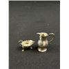 Image 2 : Acquisto Silve Co. Dollhouse Sterling Silver Sauceboat and Jug