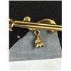 Image 3 : 14k Seed Pearl Lingerie Pin 1.54 gr