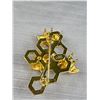 Image 6 : Gorgeous Joan Rivers Bee + Honeycomb Brooch and Joan Rivers Bee Brooch w/ Interchangable Beads