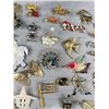 Image 4 : Large Lot Vintage Figural Brooches
