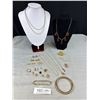 Image 1 : Lot of Gold-Fill and Gold Plated Jewelry Including 5 Pairs Earrings w/ 14K Posts