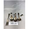 Image 1 : Vintage Baby Cutlery + Shoe One is Peter Rabbit