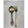 Image 5 : Vintage Baby Cutlery + Shoe One is Peter Rabbit