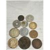 Image 3 : Lot of 11 Old Coins (One is China 10 Cash)