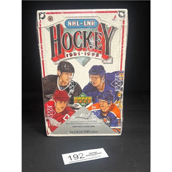 Still Sealed 1991-92 Upper Deck NHL Trading Card Package