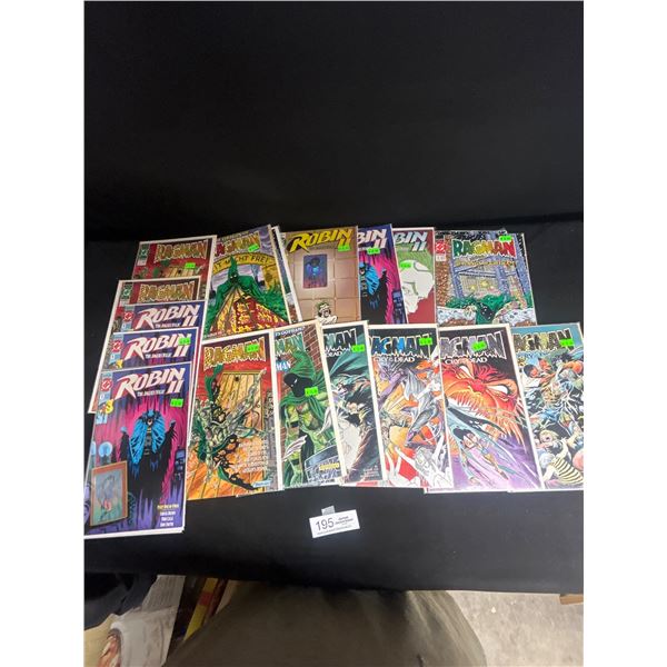 Lot of 20+ Comics on Board in Bag