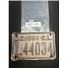 Image 1 : 1954 BC Commercial License Plate