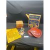 Image 1 : Vintage Shock Proof Tire Patch Kit + Trico Motorcar Fan In Original Boxes Nice Graphics