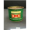 Image 3 : Vintage BA Bowtie 1lb Cup Grease Tin Mostly Full