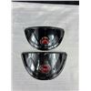 Image 2 : 2 1930's-50's Car Headlight Deflectors with Jewels New Old Stock