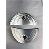 Image 3 : 2 1930's-50's Car Headlight Deflectors with Jewels New Old Stock