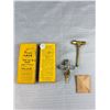 Image 3 : Vintage Splendor Auto Bulbs + Paragon Car Lock in Original Boxes Great Graphics