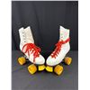 Image 3 : Vintage Pair of Unused Size 8 Ladies Rollerblades in Original Box