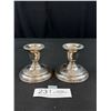 Image 1 : Pair of Birks Silver Plated Candle Stick Holders