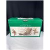 Image 4 : Christmas Winter Sleigh Ride Kirkland In Original Box + Vintage Christmas Decorations