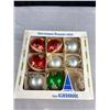 Image 6 : Christmas Winter Sleigh Ride Kirkland In Original Box + Vintage Christmas Decorations