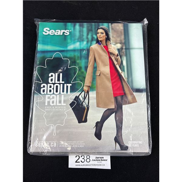 2013 Sears All About Fall Catalogue in Bag