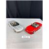 Image 1 : 2 1/18th Scale Diecast Cars Corvette and Dodge Viper