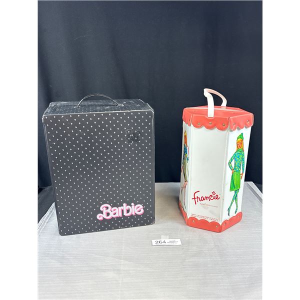 1965 Barbie Case + Other Barbie Case with Barbies