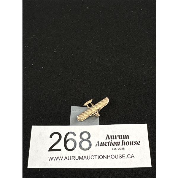 Sterling Silver Bi-Plane Pendant