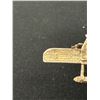 Image 3 : Sterling Silver Bi-Plane Pendant
