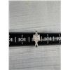 Image 2 : Very Pretty 10k White Gold Size 7 Ring with Stones Total Weight 3.25 Grams