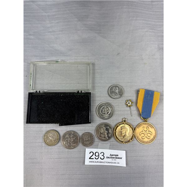 Collectable Lot of Tokens, Medals, Pins from BC