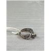 Image 2 : Sterling Silver Geometric Ring Size 5