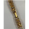 Image 3 : 3 Pretty Silver and Gold Plated Tennis Bracelets with Stand