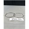 Image 1 : 2 Sterling Silver Bangles Total Weight 16.4 Grams
