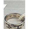Image 2 : Size 7 Sterling Silver Celtic Ring