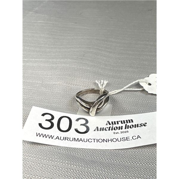 Nice Sterling Silver Ring Size 6.5